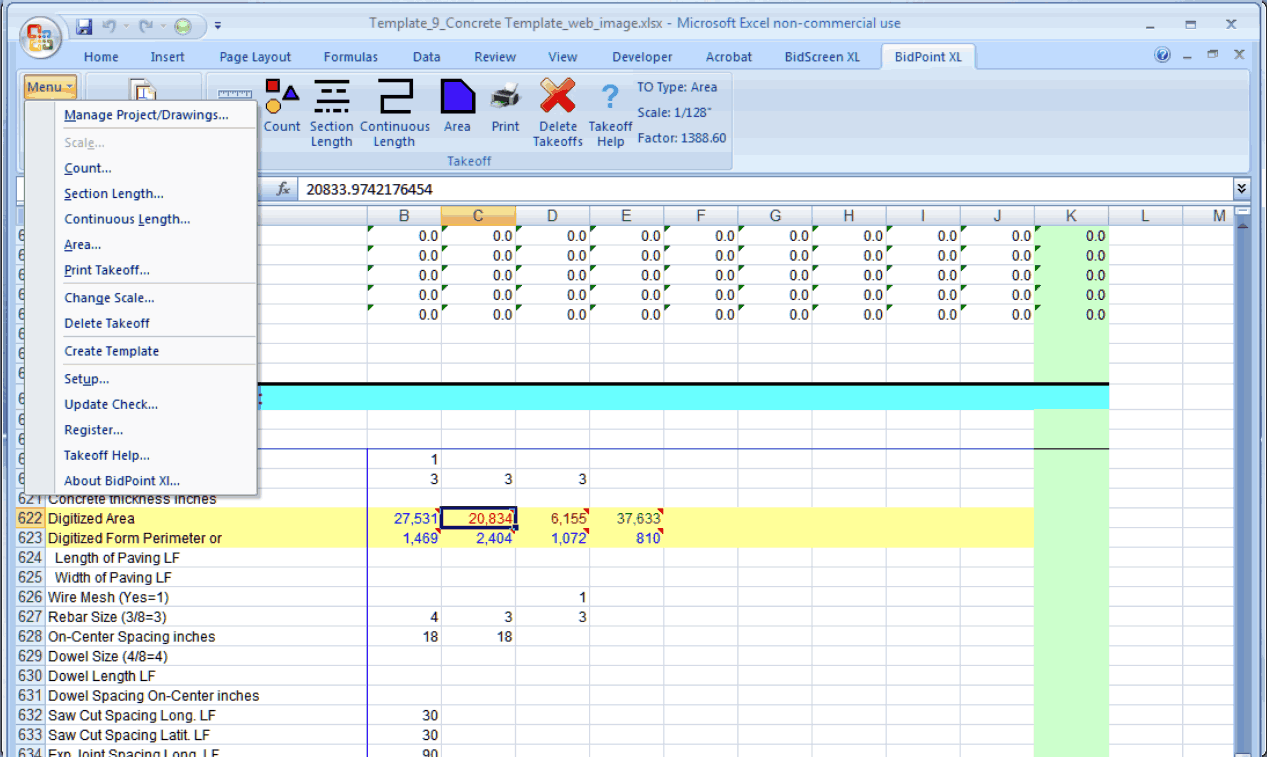 Construction Drawing Compare Takeoff Software